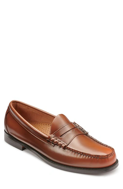 Shop Gh Bass Larson Leather Penny Loafer In Whiskey