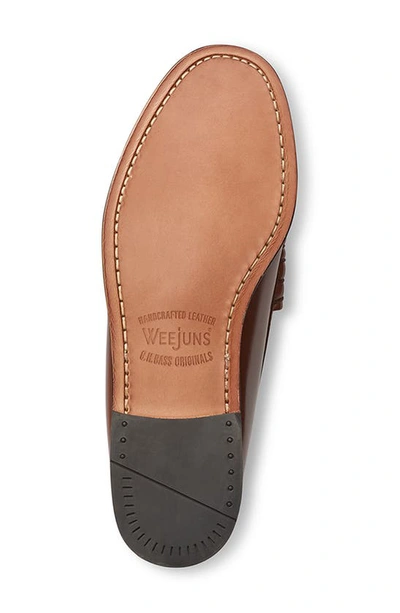 Gh Bass Layton Lug Weejun Loafer In Whiskey