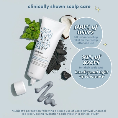 Shop Briogeo Scalp Revival Charcoal And Tea Tree Cooling Hydration Mask In Default Title