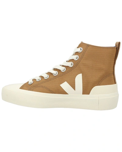 Veja Wata Ii Man Sneakers Camel Size 10 Recycled Polyester In Brown