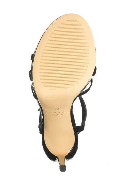 Stuart Weitzman Starla 80 Platform Sandal In Black