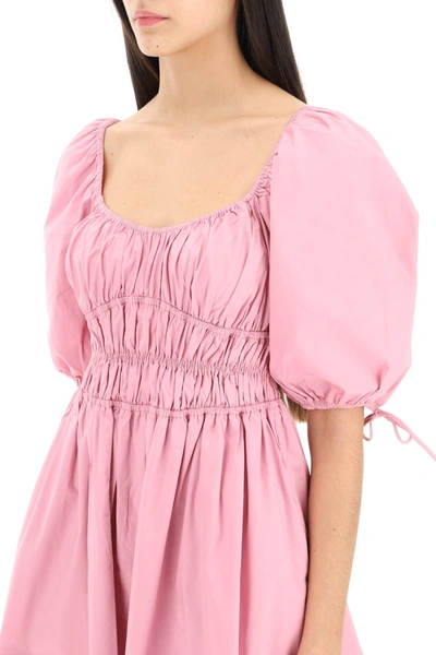 Shop Staud 'faye' Mini Cotton Dress