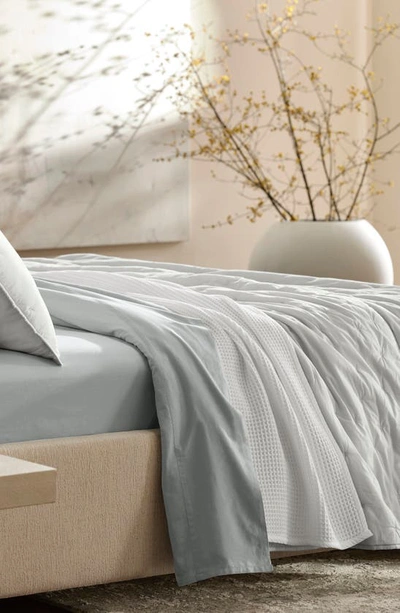 Boll & Branch Airy Organic Cotton Voile Quilt & Shams Set In Sky