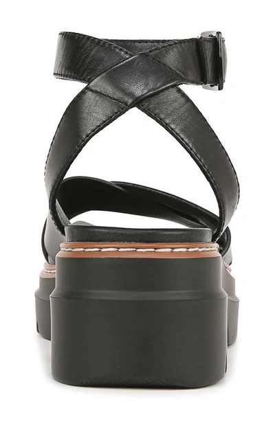 Shop Naturalizer Darry Platform Sandal In Black Leather
