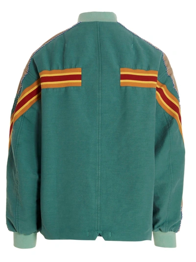 Incotex Red X Facetasm Contrasting-band Bomber Jacket