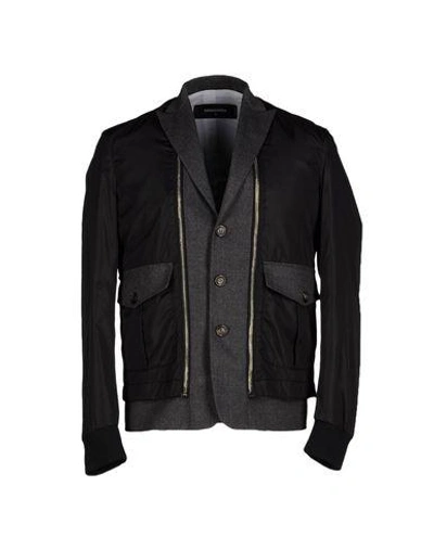 Shop Dsquared2 Jackets In Black