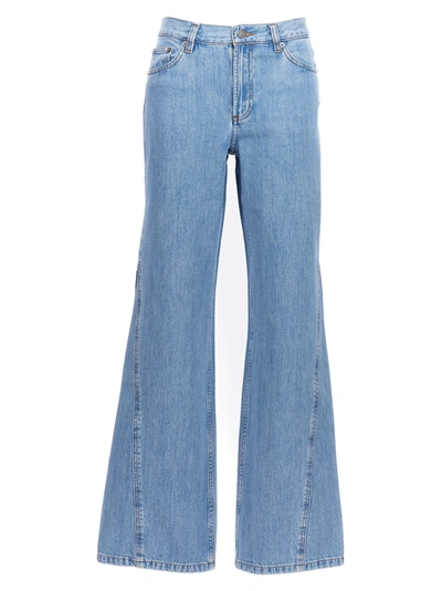 Shop Apc Elle Jeans Light Blue