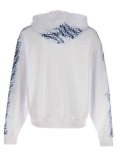 Shop Fendi Ff Sweatshirt White