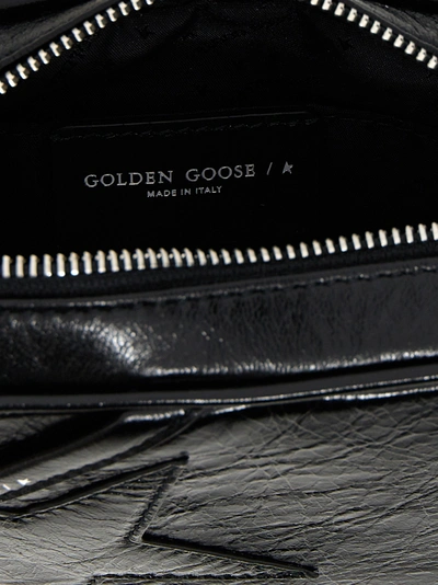 Shop Golden Goose Mini Star Crossbody Bag Crossbody Bags Black
