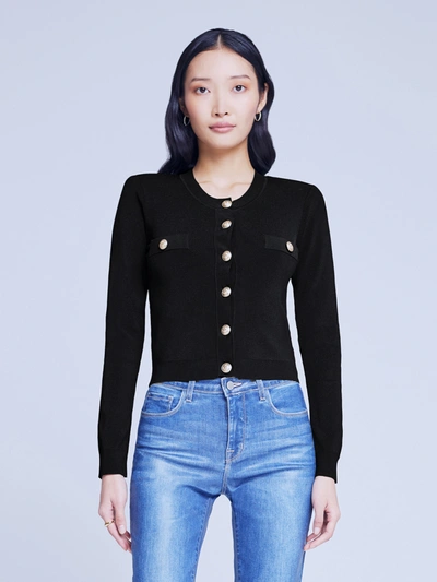 L'agence Toulouse Cardigan In Black