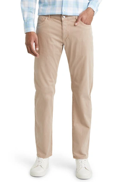 Shop Peter Millar Crown Crafted Wayfare Five Pocket Pants In Khaki