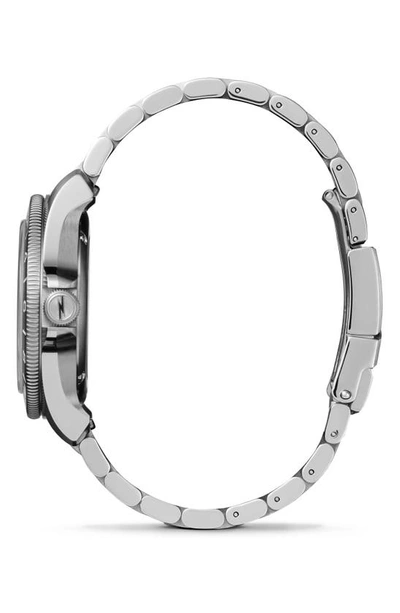 Shop Shinola Monster Gmt Automatic Bracelet & Webbing Strap Watch, 40mm In Black