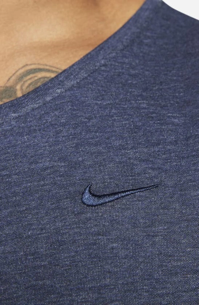 Shop Nike Dri-fit Primary Training Tank In Obsidian Heather/ Obsidian