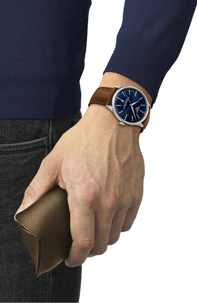 Tissot Chemin Des Tourelles Powermatic 80 Watch, 39mm In Brown