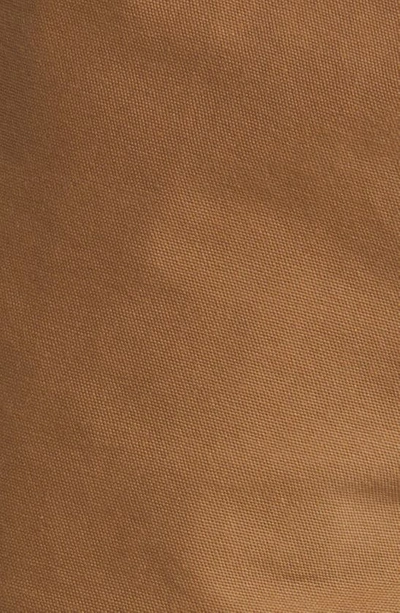 Carhartt Organic Cotton Canvas Carpenter Shorts In Hamilton Brown
