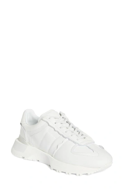 Shop Maison Margiela 50/50 Sneaker In White