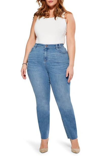Nic + Zoe Ankle Straight Leg Jeans In Horizon