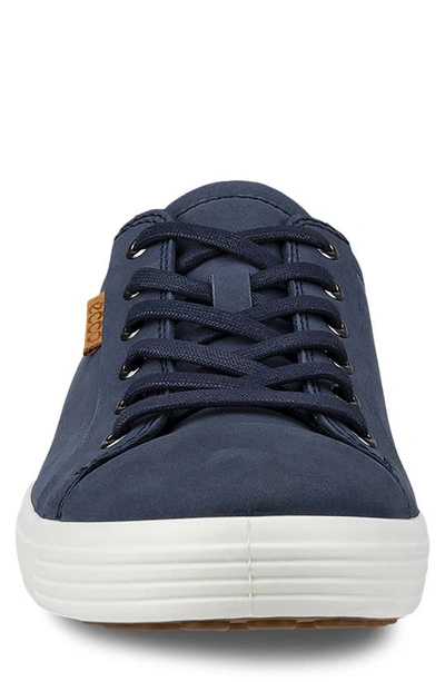Ecco Soft 7 Sneaker In Marine/ Lion