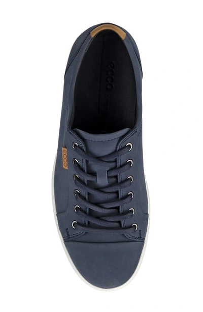 Ecco Soft 7 Sneaker In Marine/ Lion