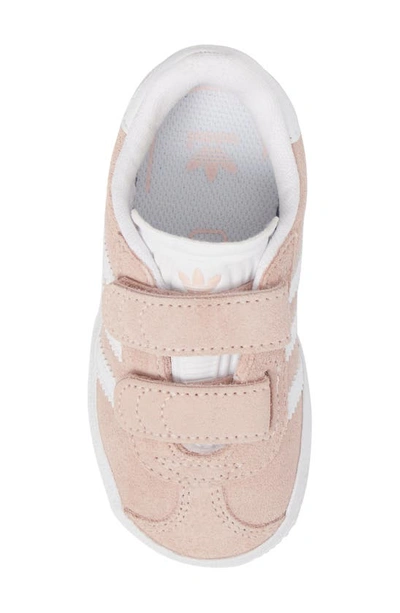 Shop Adidas Originals Gazelle Sneaker In Icey Pink / White / White