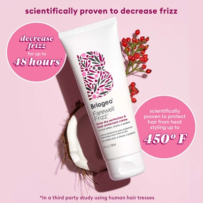 Briogeo Farewell Frizz Blow Dry Perfection Heat Protectant Cream In Default Title