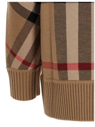 Shop Burberry Caragh Sweater, Cardigans Beige