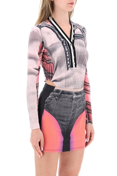 Shop Y/project Jean Paul Gaultier X  Trompe L'oeil Bodysuit