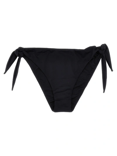 Shop Mc2 Saint Barth Yali Bikini Bottoms Beachwear Black