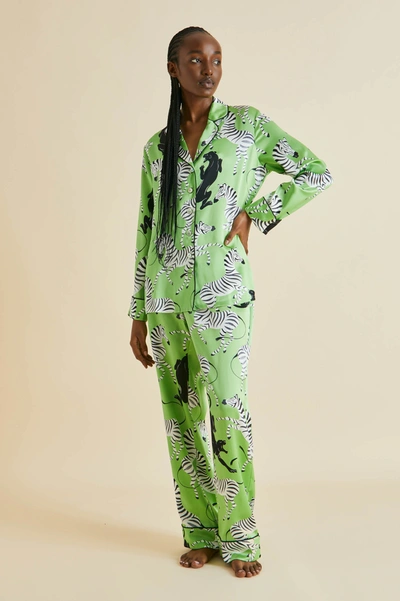 Olivia outlet silk pajamas