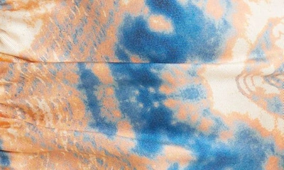 Shop Ulla Johnson Vida Abstract Print Silk Top In Fossil