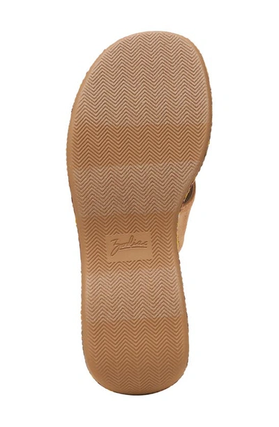 Shop Zodiac Nessa Platform Wedge Sandal In Camel Multi