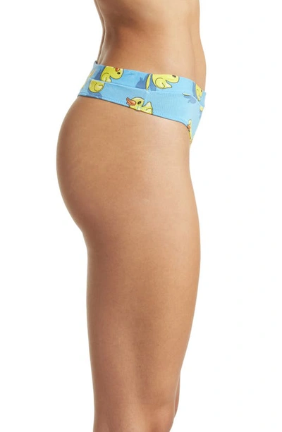 Shop Meundies Feelfree Thong In Give A Duck