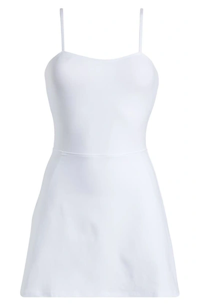 Shop Alo Yoga Courtside Sport Dress In White