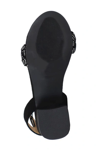 Shop Yoki Kids' Chic Heeled Sandal In Black