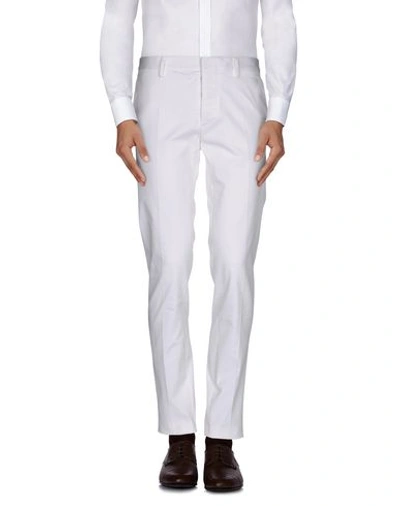 Shop Dsquared2 Casual Trousers In White