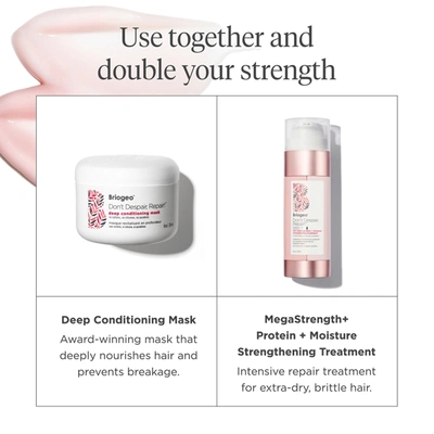 Briogeo Don't Despair, Repair! Rice Water Protein + Moisture Strengthening Hair Treatment For Dry + Damaged In Default Title