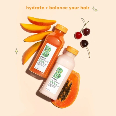 Shop Briogeo Superfoods Mango And Cherry Balancing Shampoo And Conditioner In Default Title