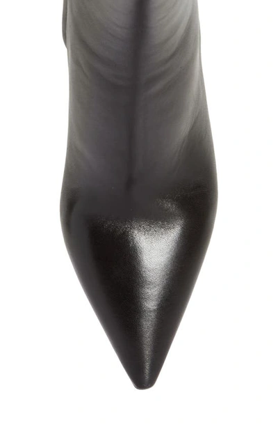 Shop Prada Pointed Toe Boot In Black