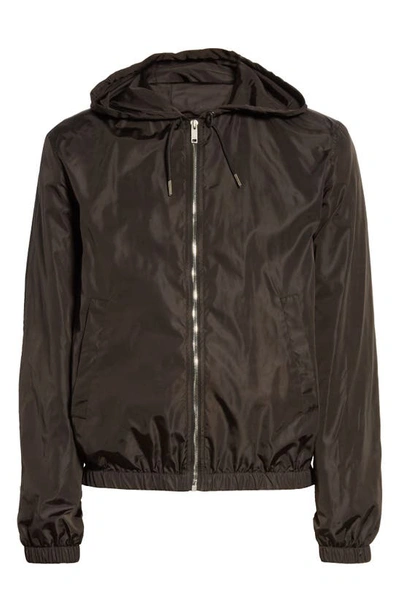 Shop Givenchy Print Windbreaker Jacket In Black