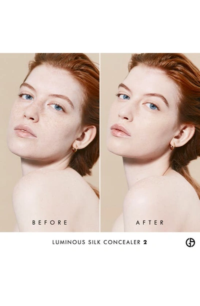 Shop Giorgio Armani Luminous Silk Face & Undereye Concealer In No. 2