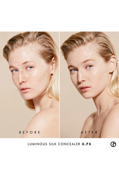 Shop Giorgio Armani Luminous Silk Face & Undereye Concealer In No. 3.75