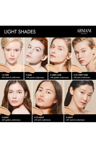 Shop Giorgio Armani Luminous Silk Face & Undereye Concealer In No. 3.75