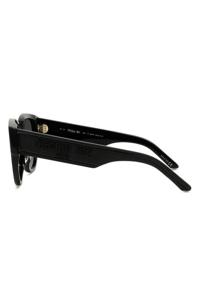 Shop Dior Wil Bu 54mm Cat Eye Sunglasses In Black/ Grey