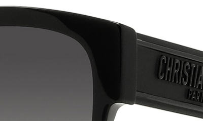 Shop Dior Wil Bu 54mm Cat Eye Sunglasses In Black/ Grey