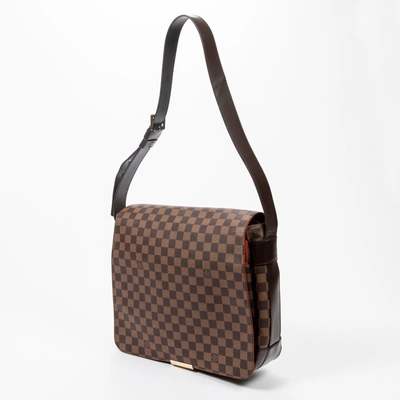 Pre-owned Louis Vuitton 2003 Bastille Messenger Bag In Brown