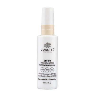 Shop Odacite Spf 50 Flex-perfecting™ Mineral Drops Tinted Sunscreen