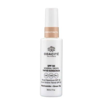 Shop Odacite Spf 50 Flex-perfecting™ Mineral Drops Tinted Sunscreen