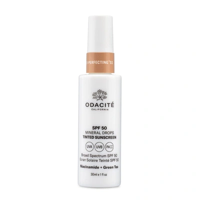 Shop Odacite Spf 50 Flex-perfecting™ Mineral Drops Tinted Sunscreen