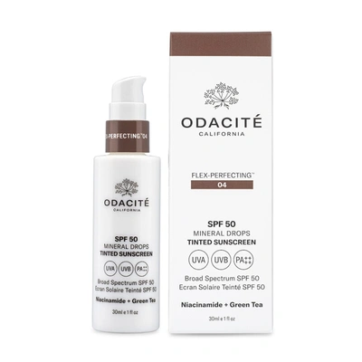 Shop Odacite Spf 50 Flex-perfecting™ Mineral Drops Tinted Sunscreen