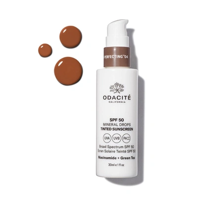 Shop Odacite Spf 50 Flex-perfecting™ Mineral Drops Tinted Sunscreen